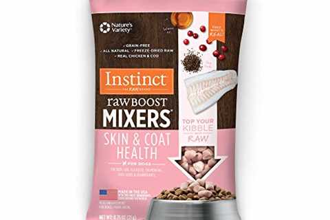 Instinct Raw Boost Mixers Freeze Dried Raw Dog Food Topper, Grain Free Dog Food Topper with..
