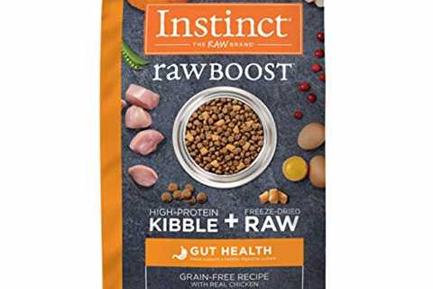 Instinct Raw Boost Natural Dry Dog Food, Grain Free Kibble + Freeze Dried Raw Dog Food with..