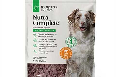 Nutra Complete Raw Beef Dog Food Ultimate Pet Nutrition
