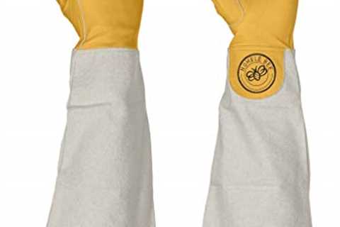 Humble Bee 111 Cowhide Beekeeping Gloves with Extended Sleeves