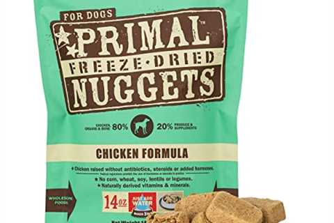 Primal Freeze Dried Raw Dog Food Nuggets Chicken Formula