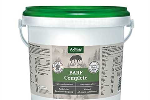 AniForte BARF Complete 1000g for Dogs - 100% Natural Barf Supplement with Minerals, Vitamins and..